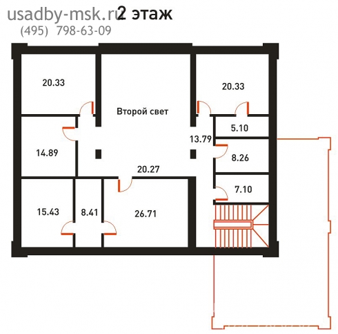 коттедж Новорижское шоссе